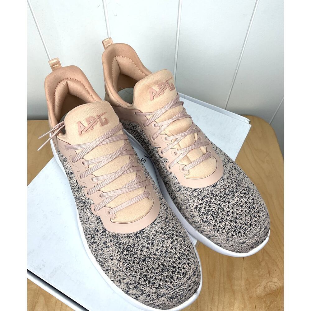 NIB APL Athletic‎ Propulsion Labs Womens Techloom Tracer Shoes Rose/Navy Size 11